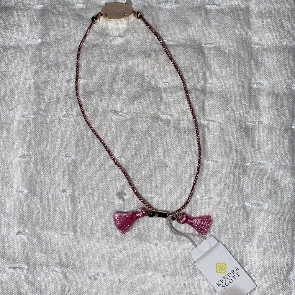 Kendra Scott "EverlynePinkCordFriendship" Bracelet